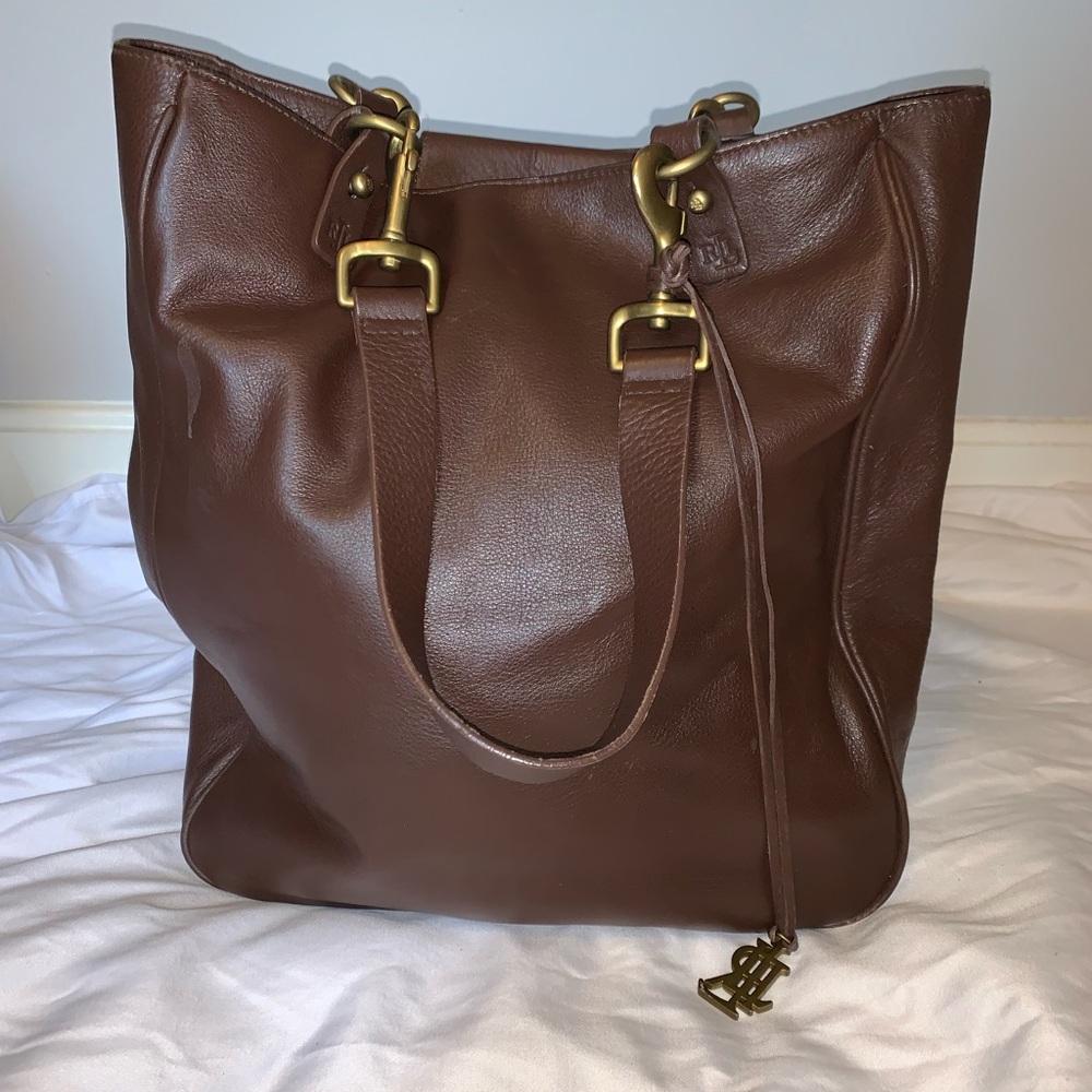 Ralph Lauren Leather Tote